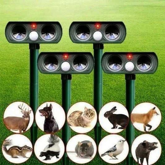 Infrared Solar Powered Animal Pest Repeller (1 Repeller)